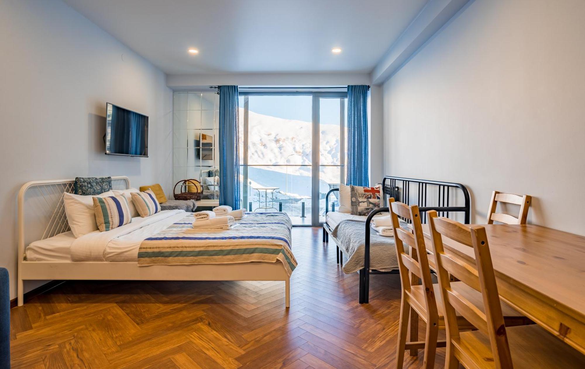 New Gudauri Gn Apartments In Atrium Bagian luar foto