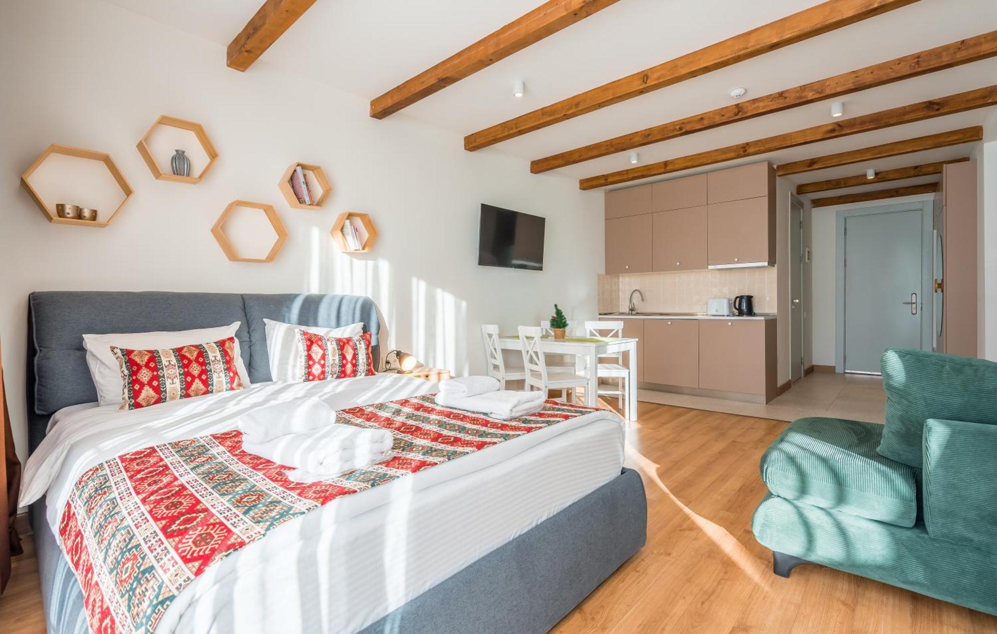 New Gudauri Gn Apartments In Atrium Bagian luar foto