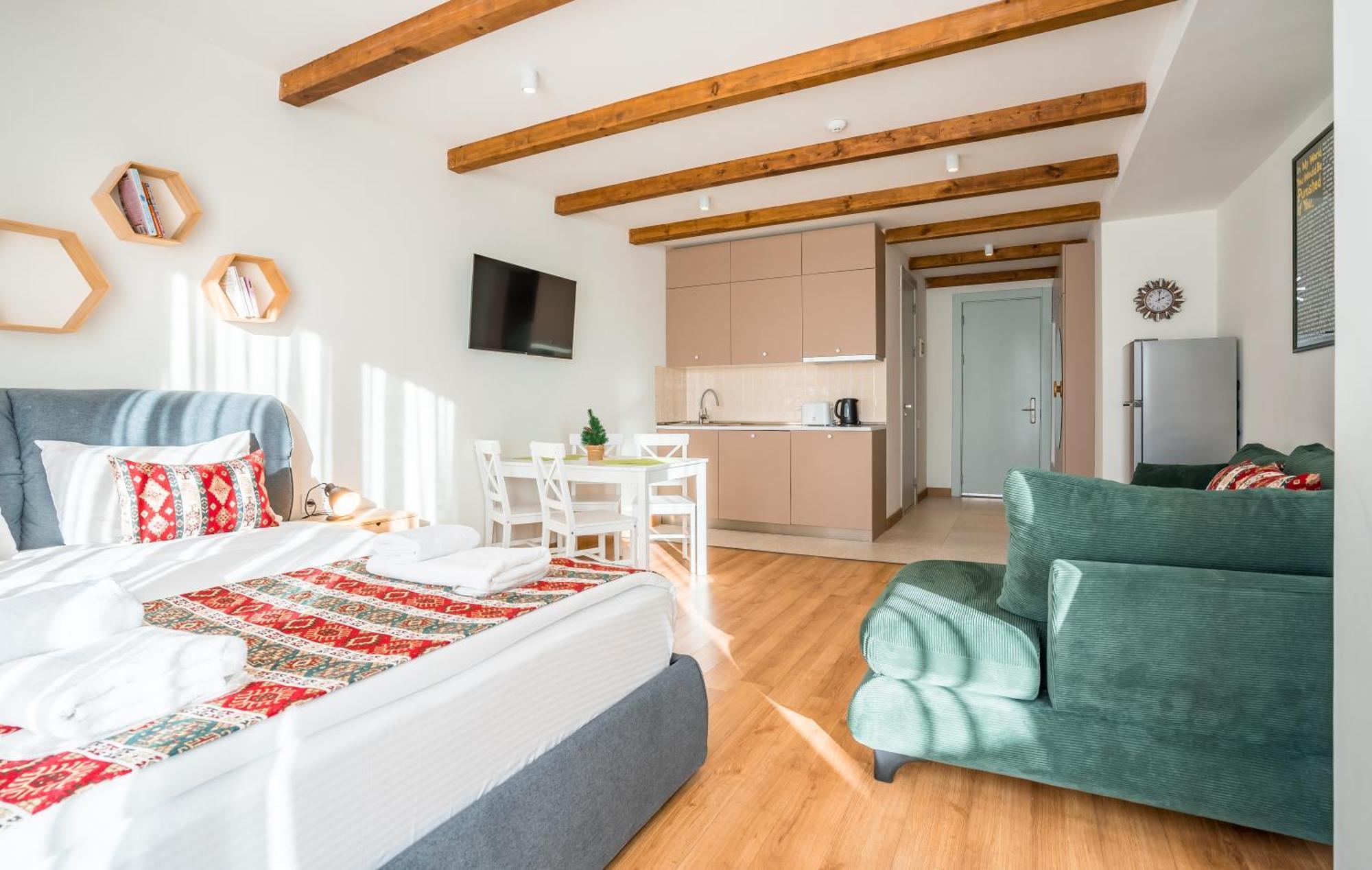 New Gudauri Gn Apartments In Atrium Bagian luar foto