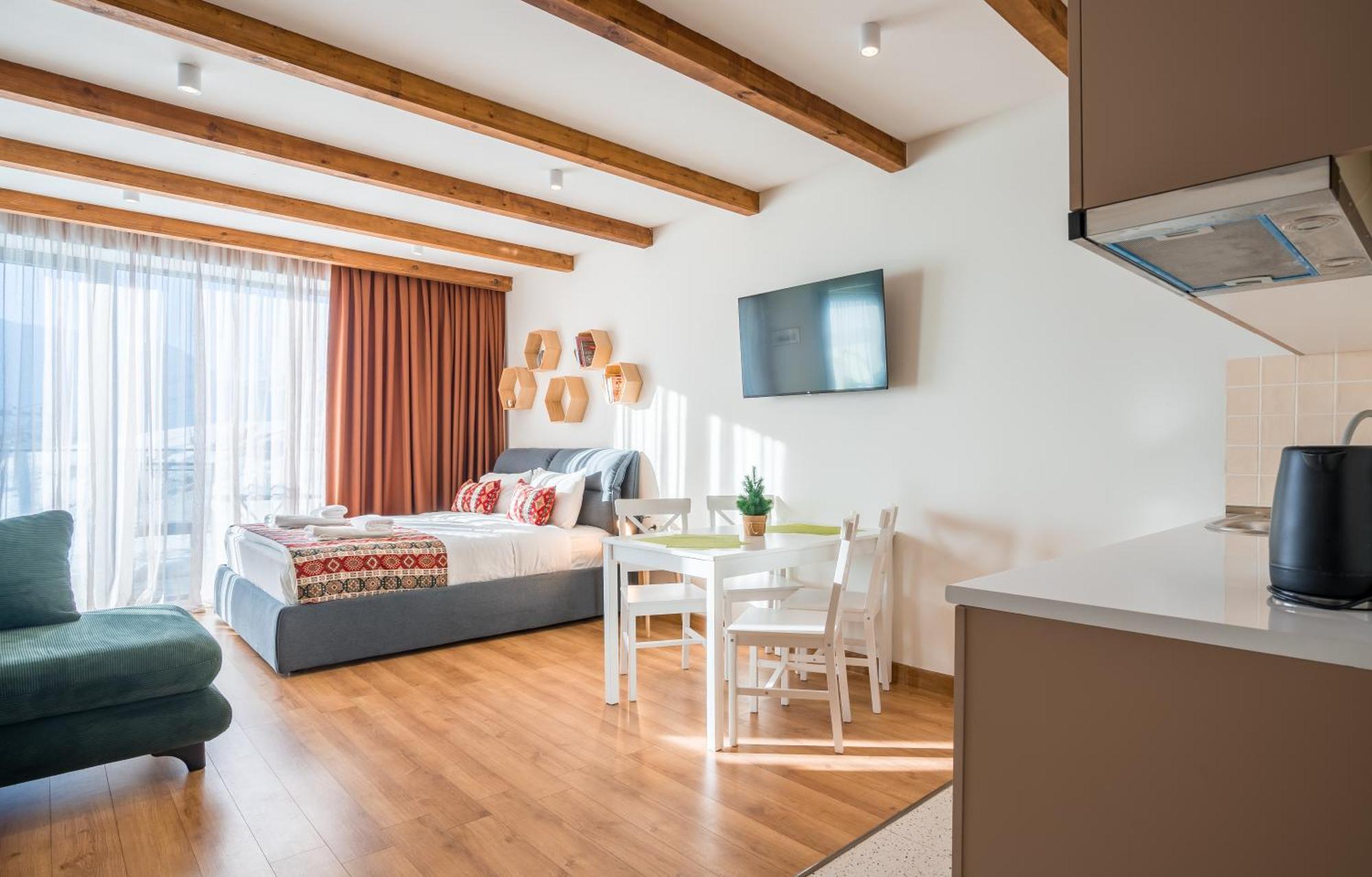 New Gudauri Gn Apartments In Atrium Bagian luar foto